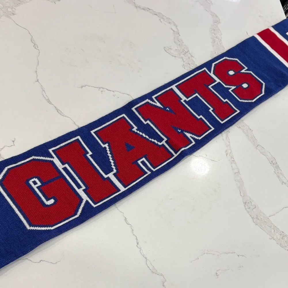NFL Team Men's NY Giants Winter Scarf & More!